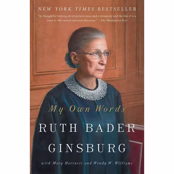 کتاب زبان اصلی My Own Words اثر Ruth Bader Ginsburg انتشارات Simon  Schuster