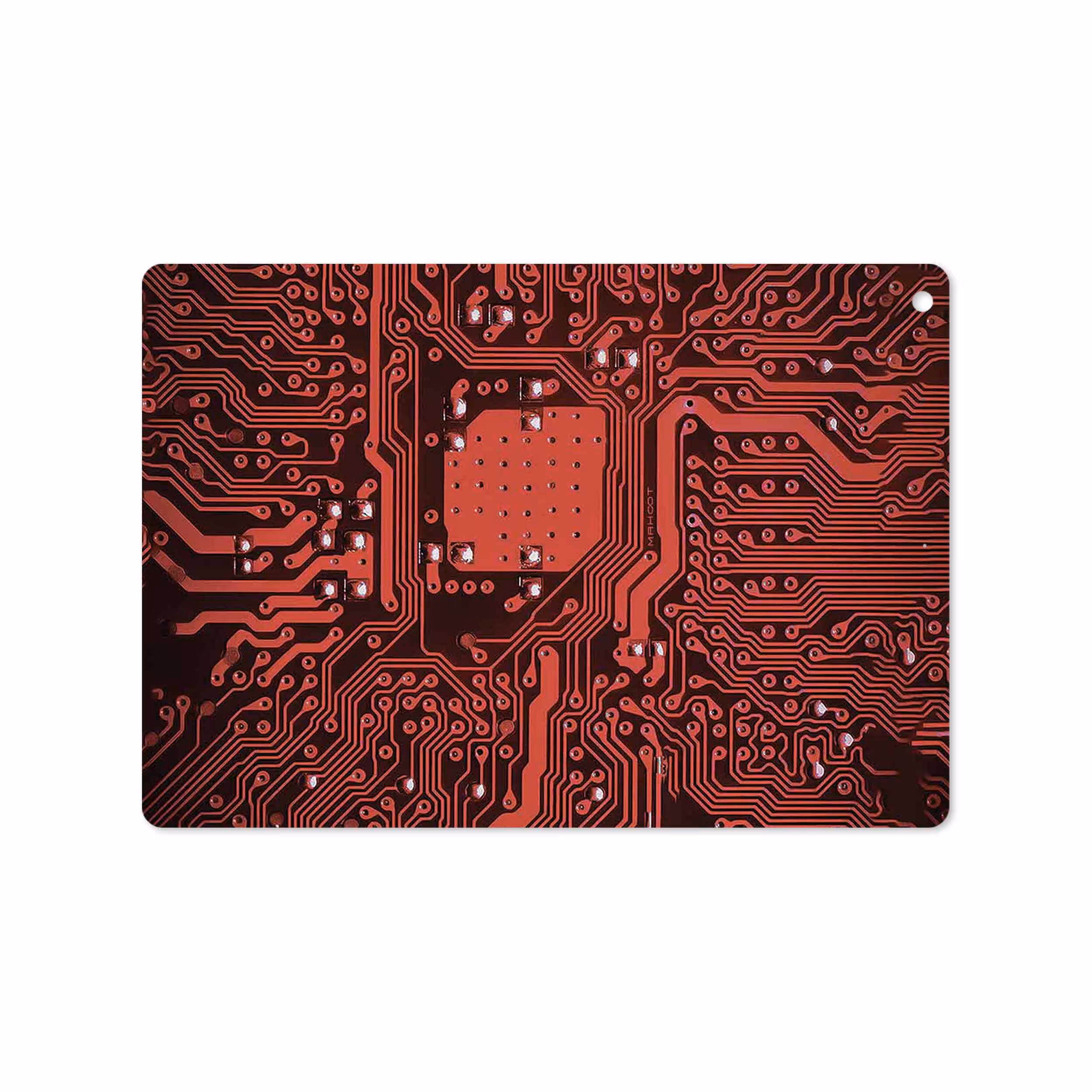 برچسب پوششی ماهوت مدل Red Printed Circuit Board مناسب برای تبلت اپل iPad 9.7 (GEN 5) 2017 A1823