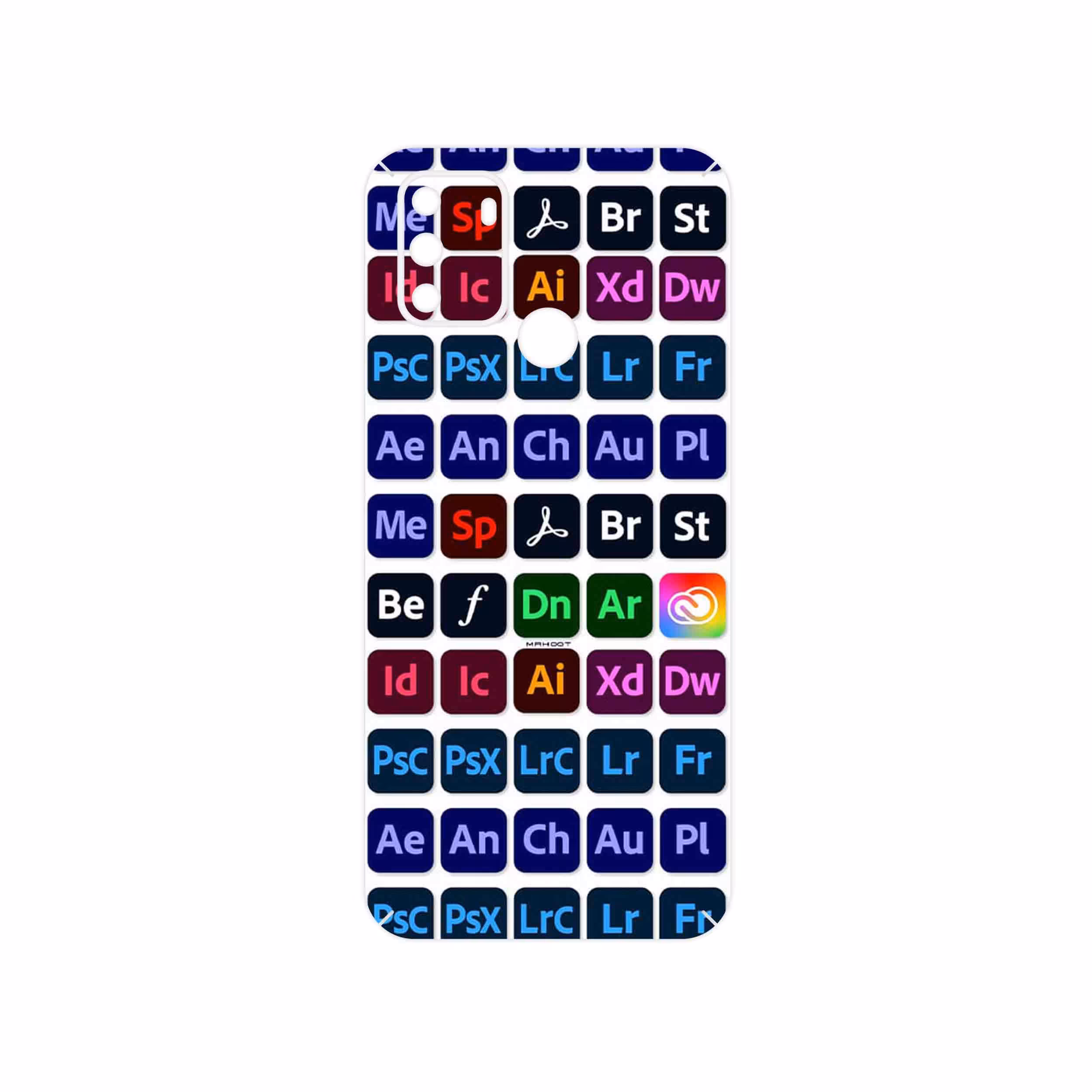 برچسب پوششی ماهوت مدل Adobe مناسب برای گوشی موبایل جی پلاس S10 2022