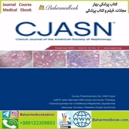 Clinical Journal of the American Society of Nephrology Volume 18