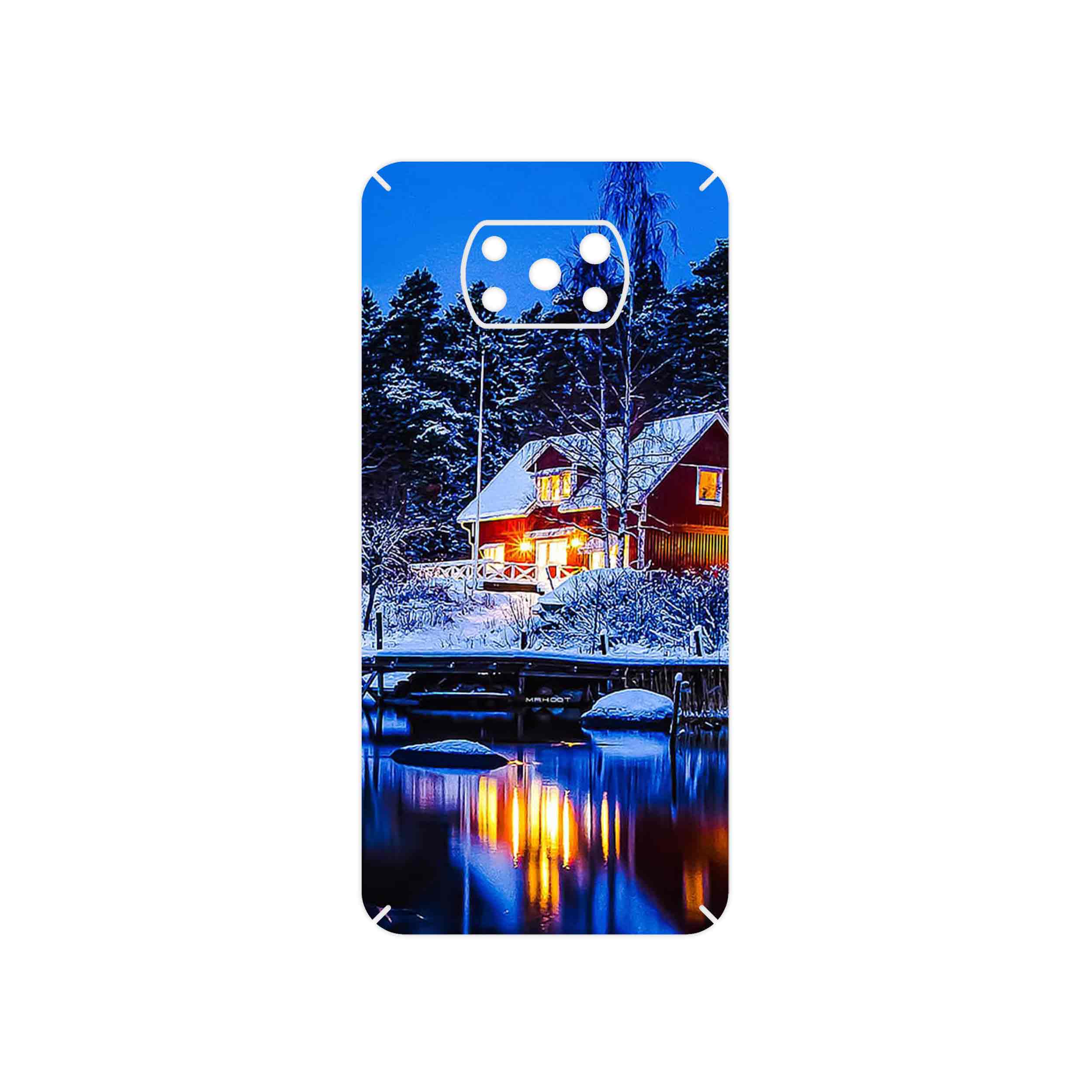 برچسب پوششی ماهوت مدل Winter Season مناسب برای گوشی موبایل شیائومی Poco X3 Pro
