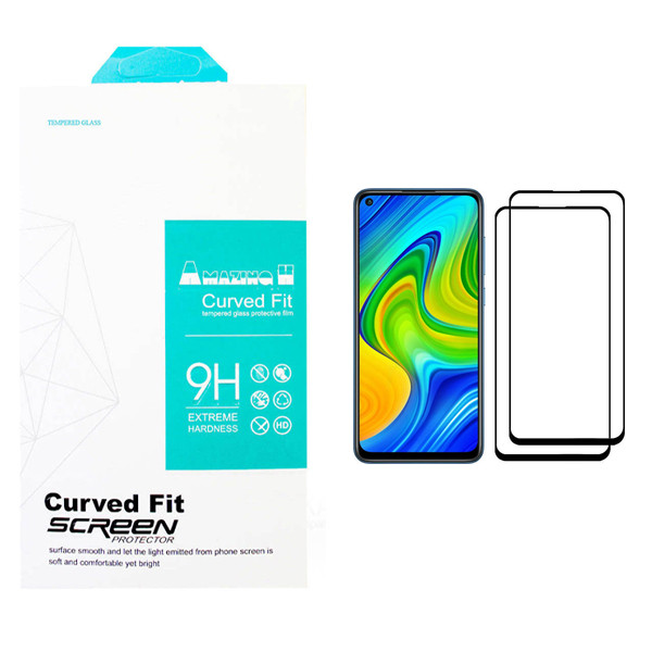 محافظ صفحه نمایش مدل AMAZING مناسب برای گوشی موبایل شیائومی Redmi Note 9 بسته دو عددی | کالا برتری