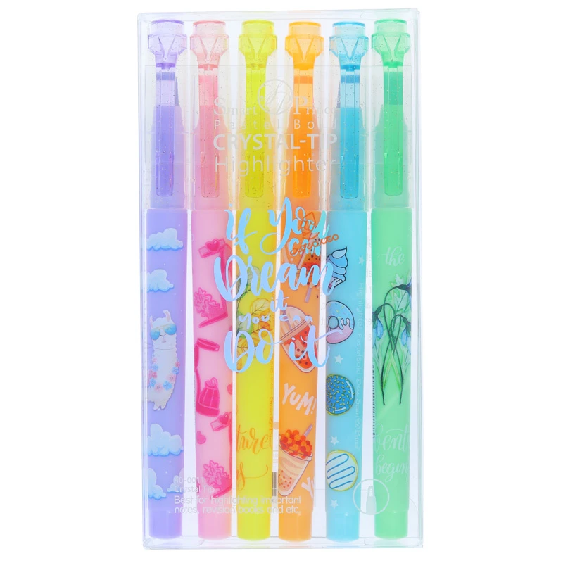 خرید ماژیک علامت گذار قلمی اسمارت پرینس ست 6 عددی