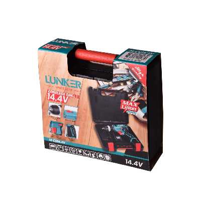 دریل پیچ گوشتی چکشی شارژی لانکر مدل M_CD14/4 V