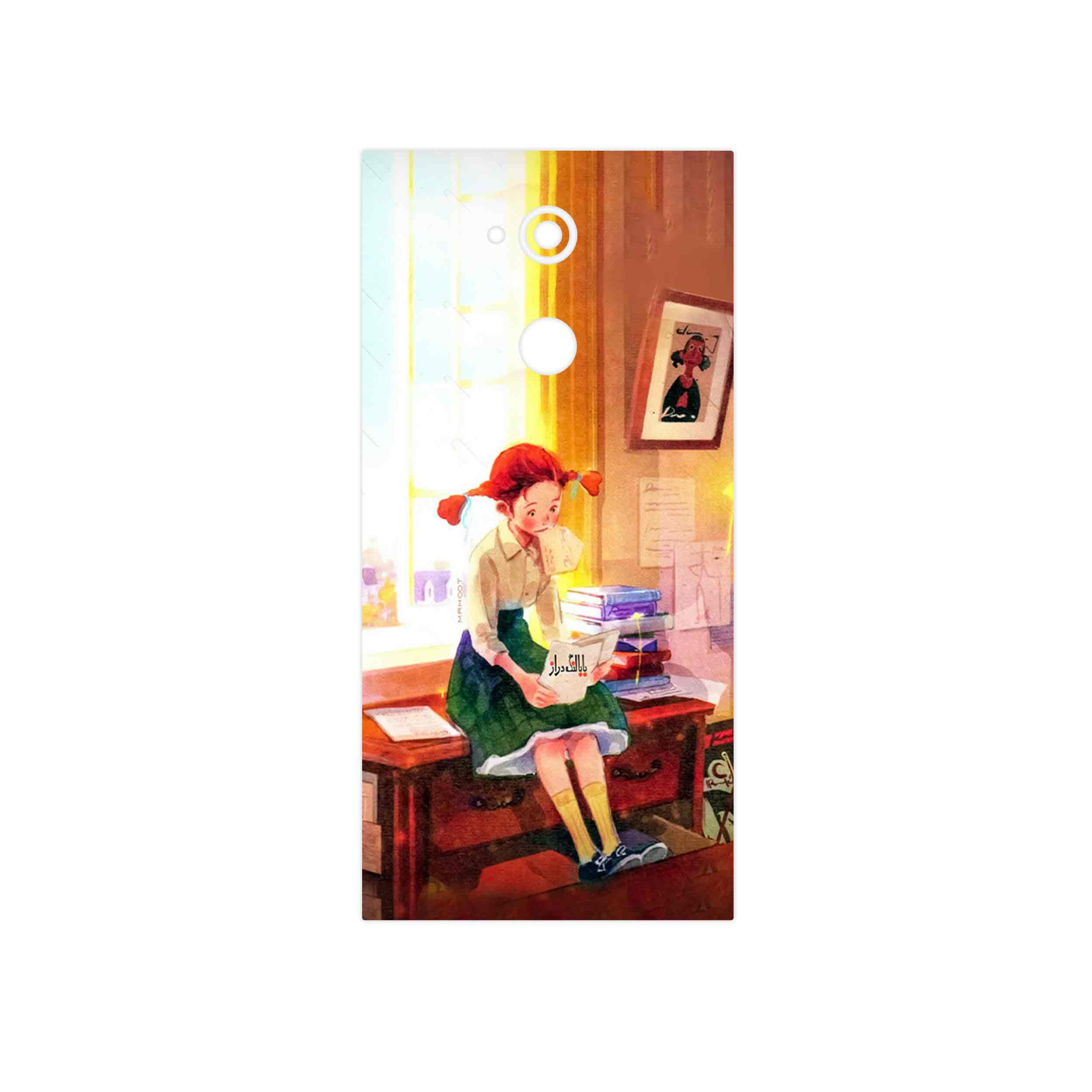 برچسب پوششی ماهوت مدل Watashi No Ashinaga Ojisan مناسب برای گوشی موبایل سونی Xperia XA2 Ultra