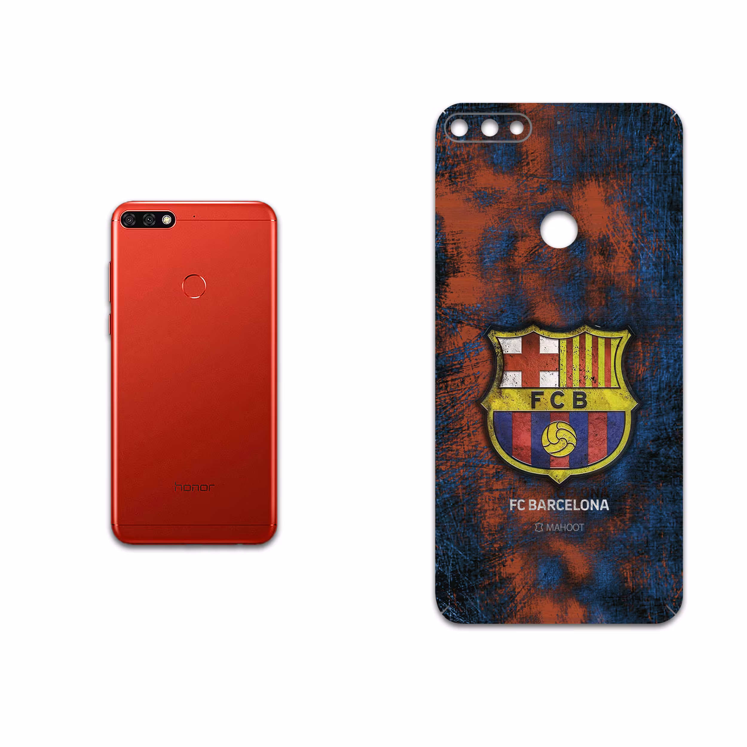 برچسب پوششی ماهوت مدل BARCELONA-FC-2 مناسب برای گوشی موبایل آنر 7C