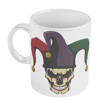 ماگ طرح اسکلت جوکر