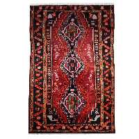 فرش قدیمی دستبافت چهار متری مدل MG215