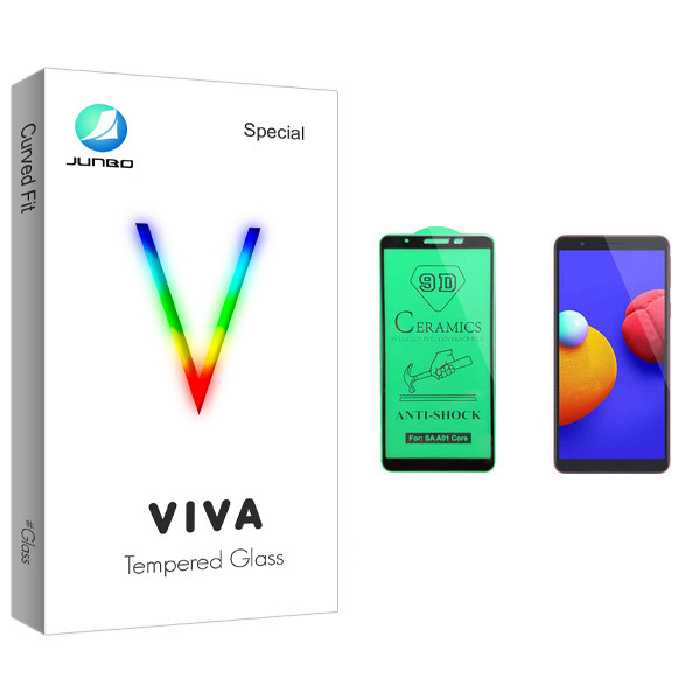 محافظ صفحه نمایش سرامیکی جانبو مدل Viva Glass مناسب برای گوشی موبایل سامسونگ Galaxy A01 core | کالا برتری