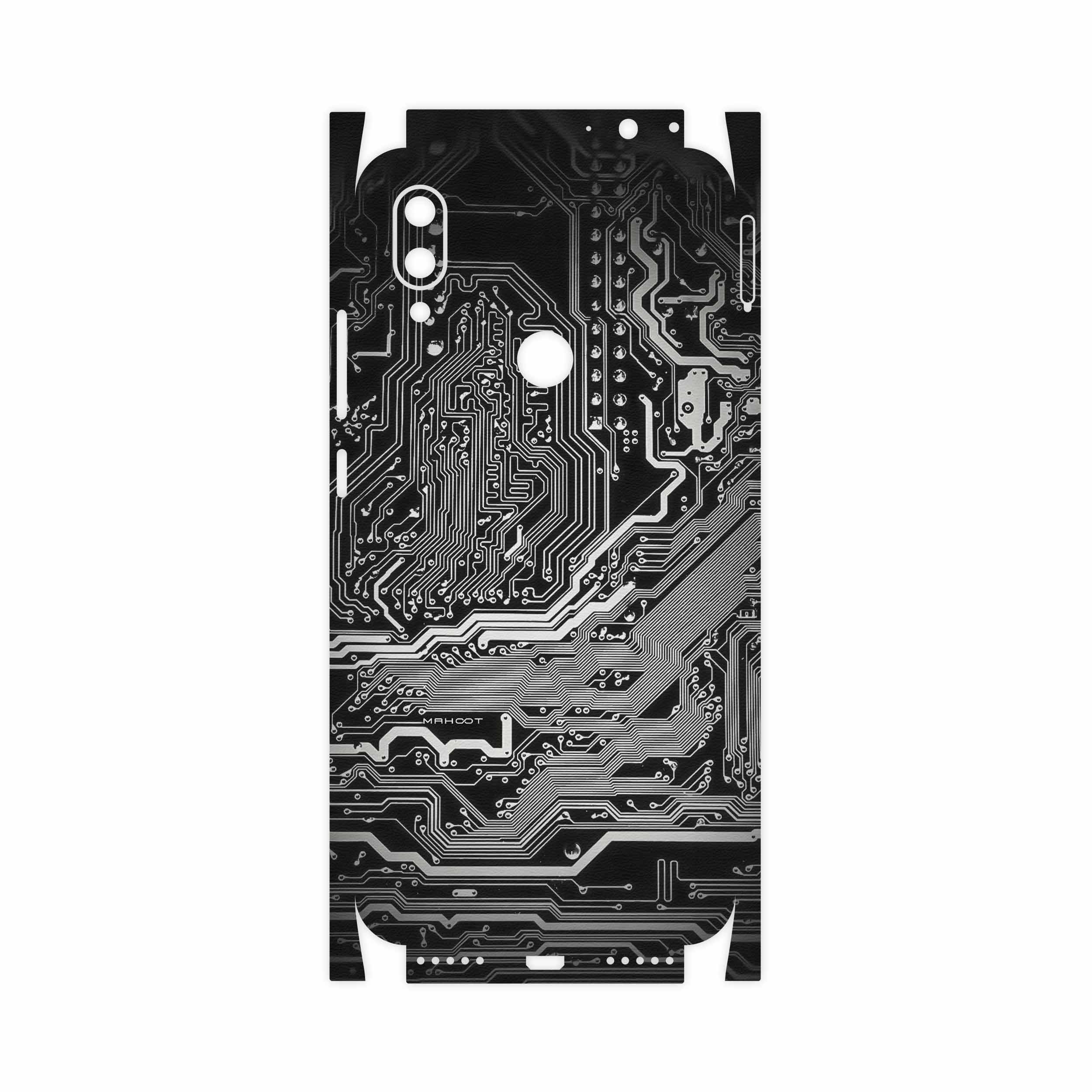 برچسب پوششی ماهوت مدل Black Printed Circuit Board-FullSkin مناسب برای گوشی موبایل شیائومی Redmi 7