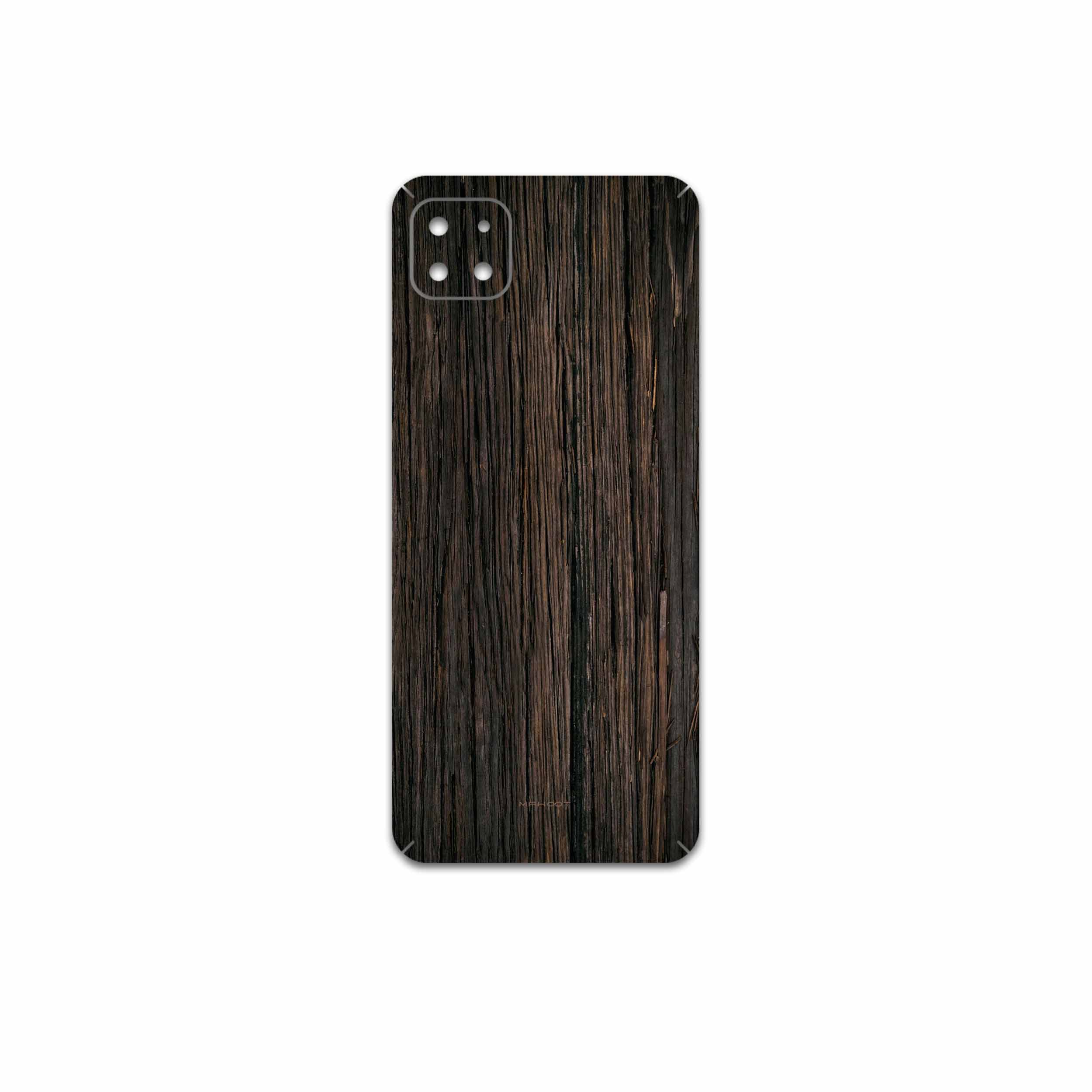 برچسب پوششی ماهوت مدل Burned-Wood مناسب برای گوشی موبایل سامسونگ Galaxy A22 5G