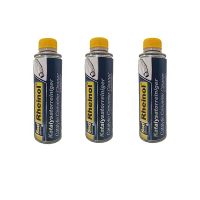 تمیز کننده سیستم کاتالیزور خودرو اس دبلیو دی مدل S111402 حجم 300 میلی لیتر بسته 3 عددی 