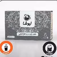 چای سبز و نعناع فلفلی نیوشا  20 عددی صد در صد گیاهی