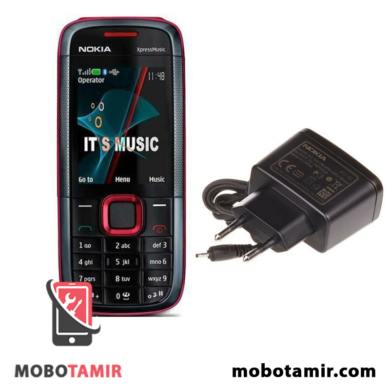 قیمت شارژر اصلی گوشی نوکیا Nokia 5130 Xpress Music - موبولند