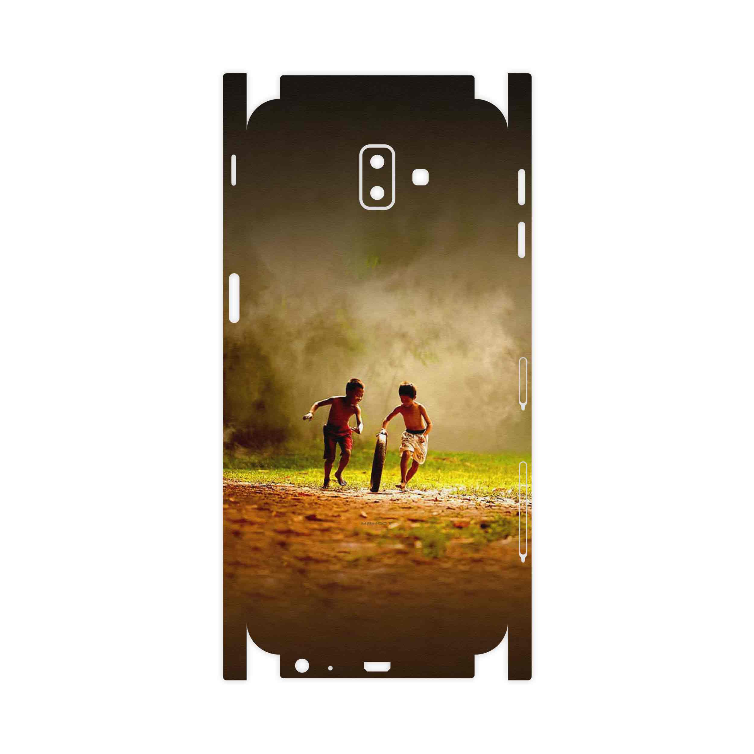 برچسب پوششی ماهوت مدل childs play-FullSkin مناسب برای گوشی موبایل سامسونگ Galaxy J6 Plus