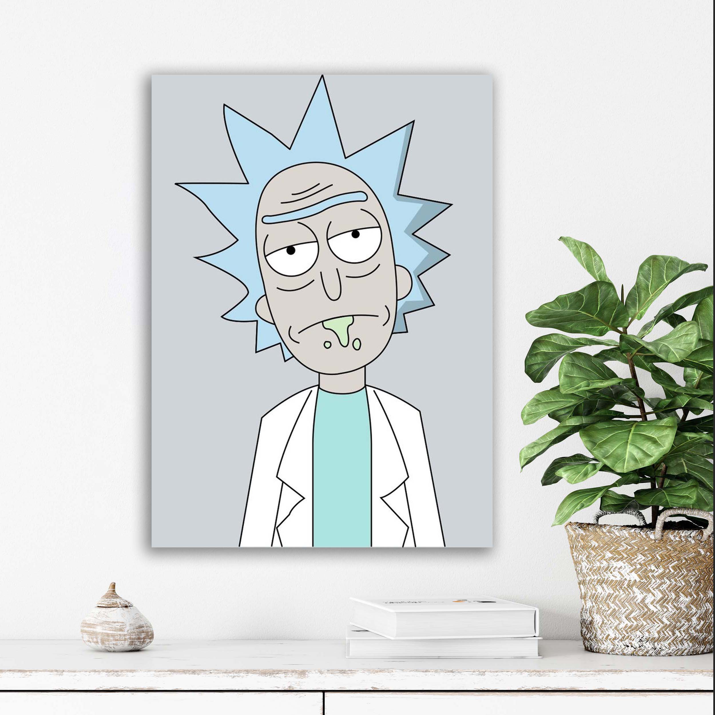 تابلو شاسی آتریسا مدل ریک اند مورتی Rick and Morty