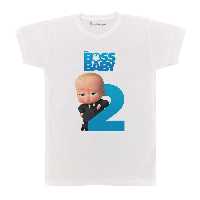 تی شرت بچگانه پرمانه طرح بچه رئیس کد pmt.4176