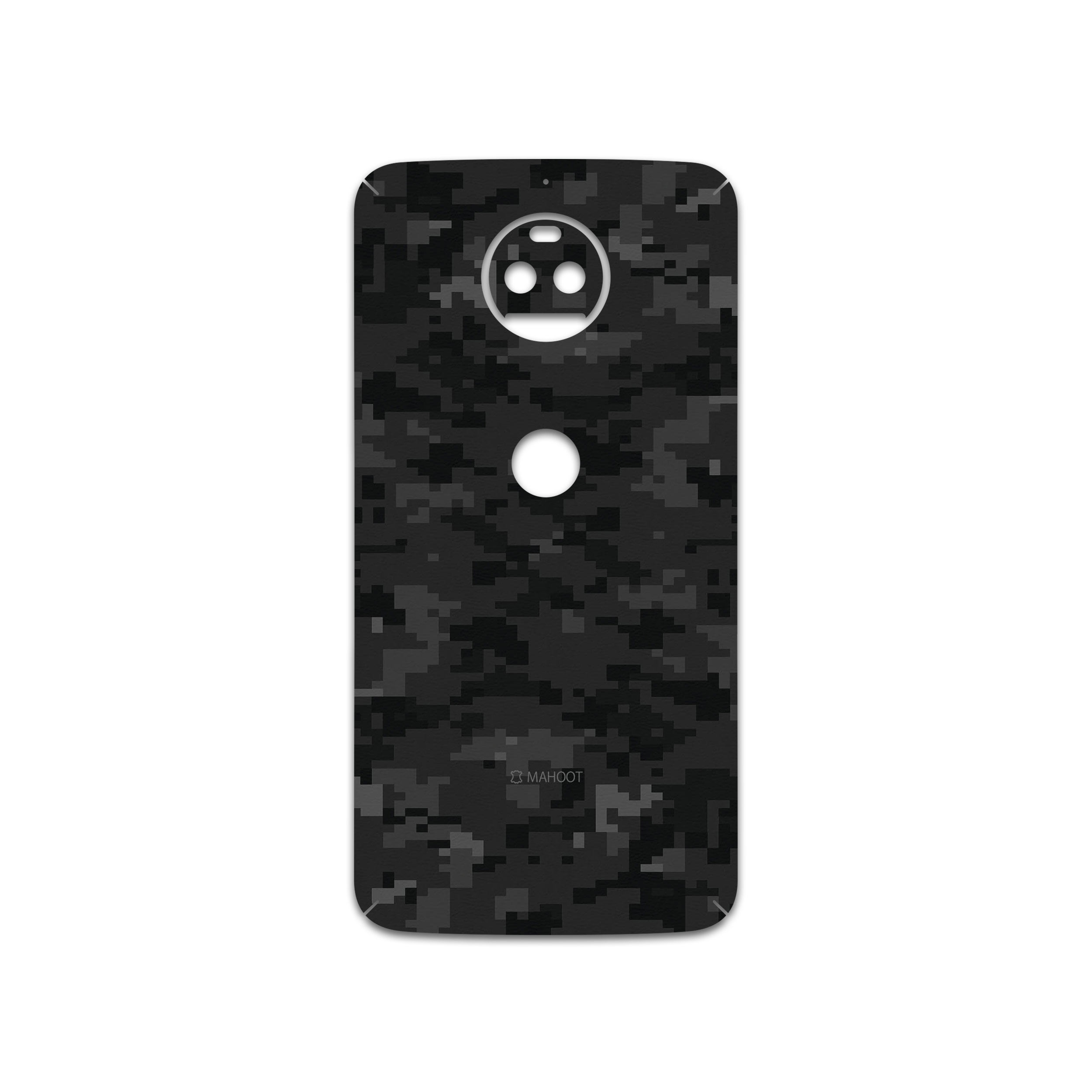 برچسب پوششی ماهوت مدل Night-Army-Pixel مناسب برای گوشی موبایل موتورولا Moto G5S Plus
