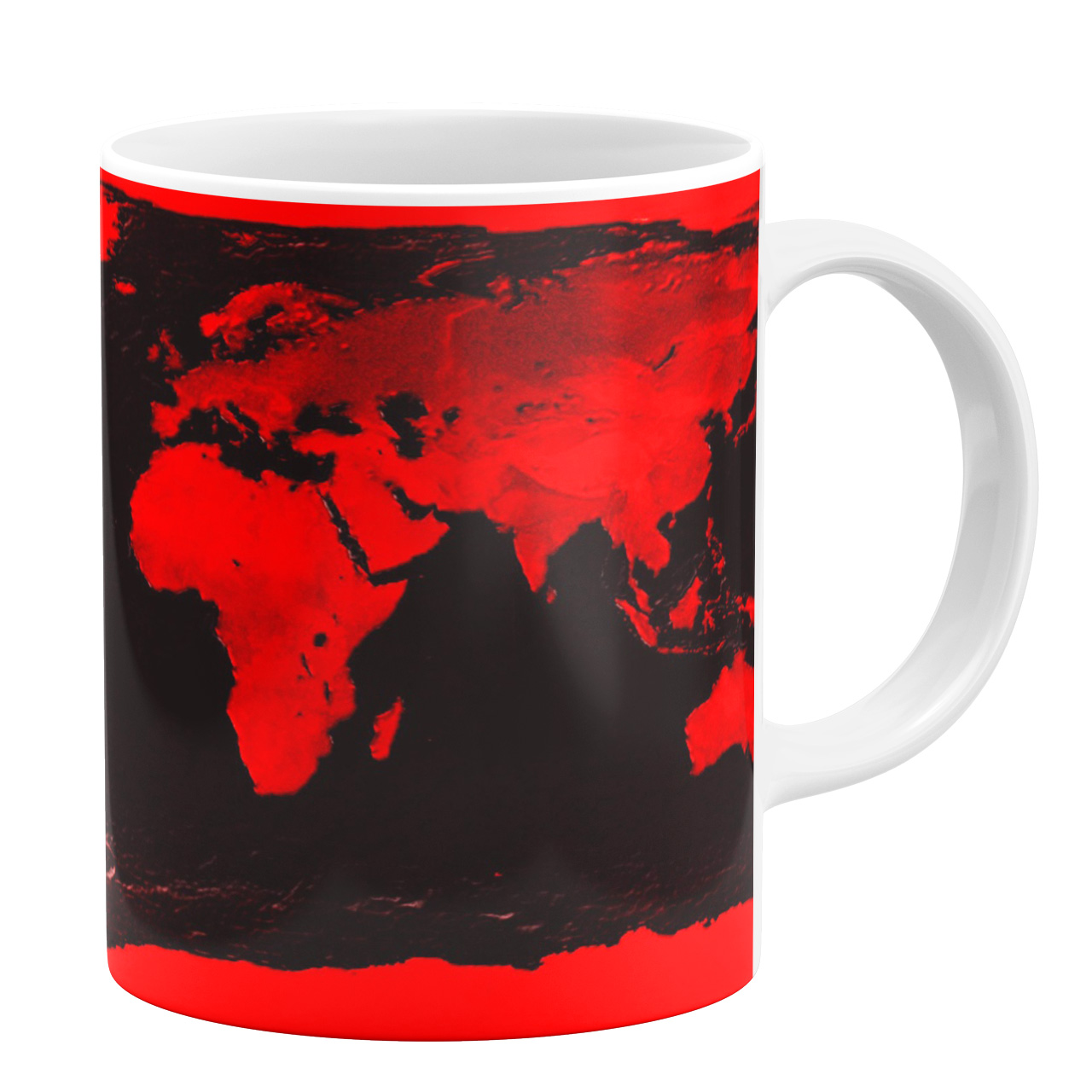 ماگ طرح نقشه جهان کد 9922