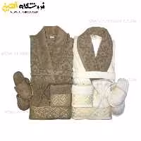 سرویس حوله عروس و داماد 12تکه برند حوله سلین