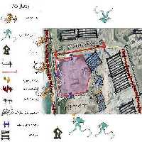 مجموعه علائم آنالیز سایت در فتوشاپ به صورت لایه باز