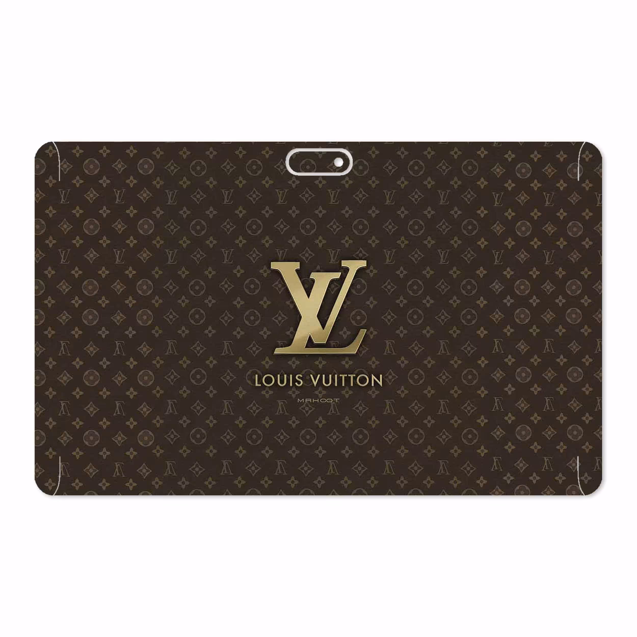 برچسب پوششی ماهوت مدل LOUIS-VUITTON-Logo مناسب برای تبلت جی ال ایکس W11 Plus