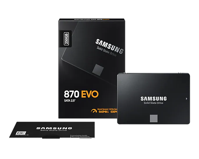 حافظه مدل EVO-870 ظرفیت 250GB سامسونگ Samsung