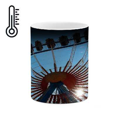 ماگ حرارتی کاکتی طرح شهر مدل mgh13455