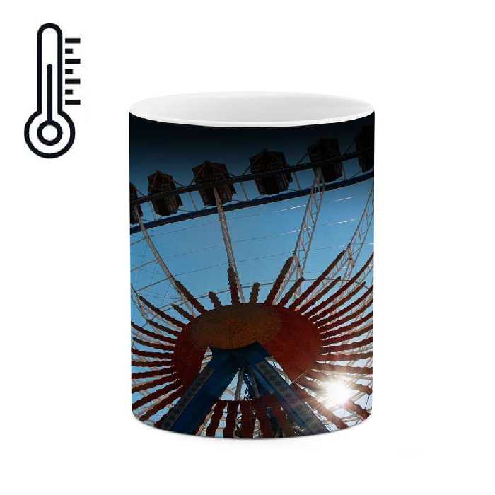 ماگ حرارتی کاکتی طرح شهر مدل mgh13455