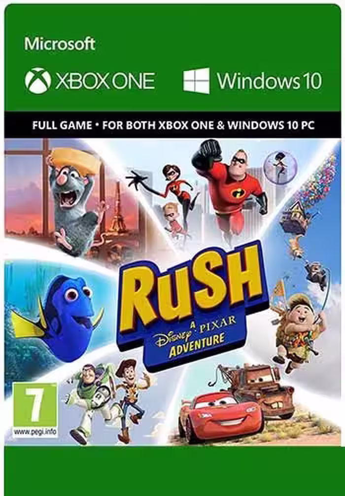 بازی کامپیوتر Rush A DisneyPixar Adventure