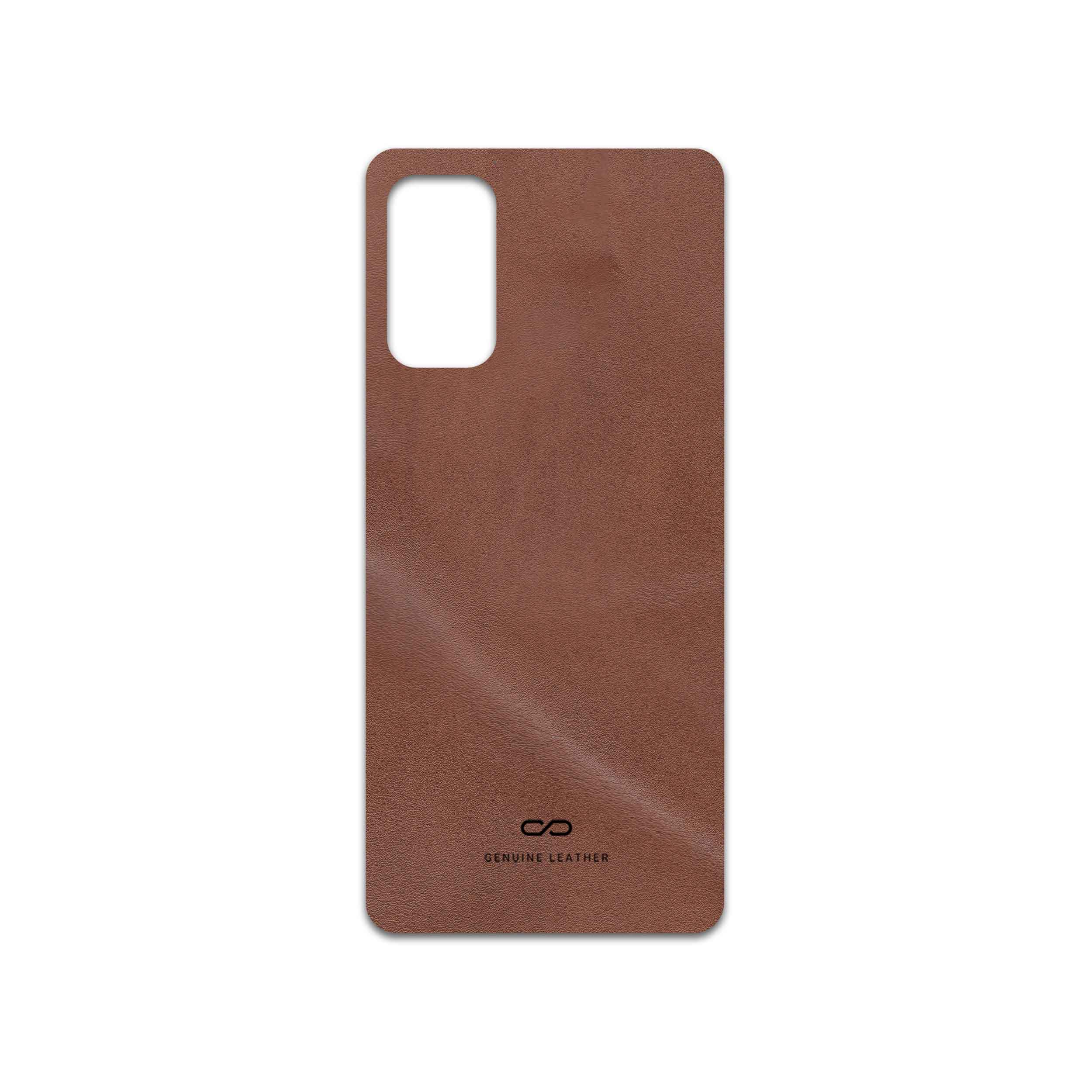 برچسب پوششی ماهوت مدل Matte-Natural-Leather مناسب برای گوشی موبایل سامسونگ Galaxy M52 5G