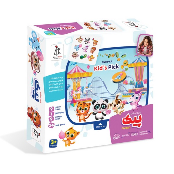 بازی فکری پیک حیوانات - کتاب‌فروشی کوچه کتاب