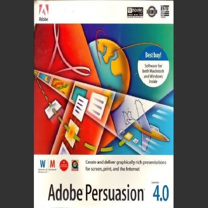 نرم افزار ویندوز Adobe Persuasion 4.0