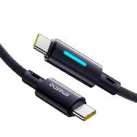 کابل دو سر تایپ سی فست شارژ 100 وات یک متری بیسوس Baseus Lit CB000148