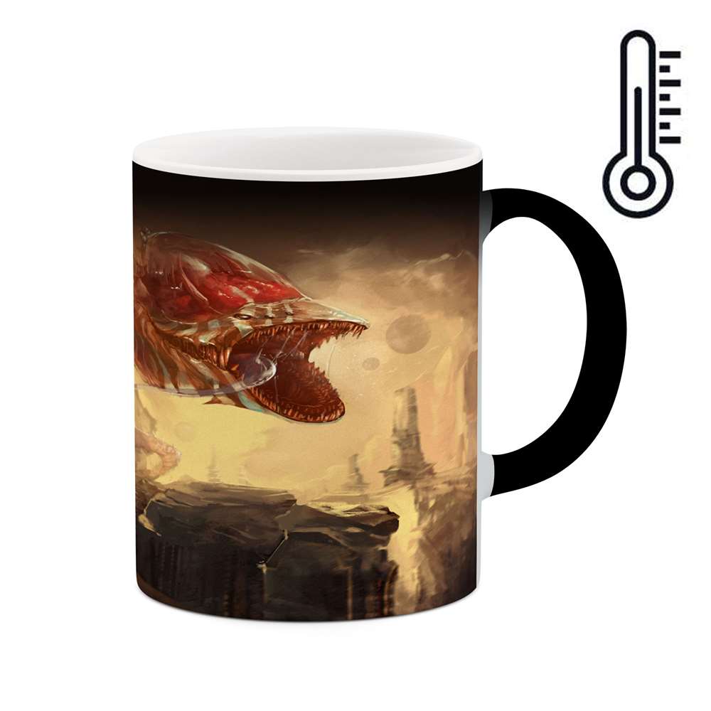 ماگ حرارتی طرح اژدها مدل mgh11180