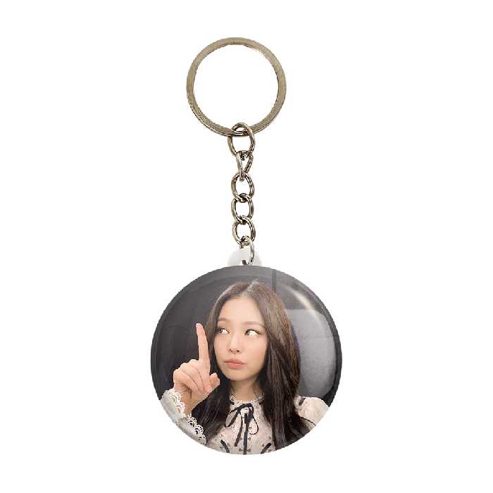 جاکلیدی خندالو مدل جنی بلک پینک کد 14040