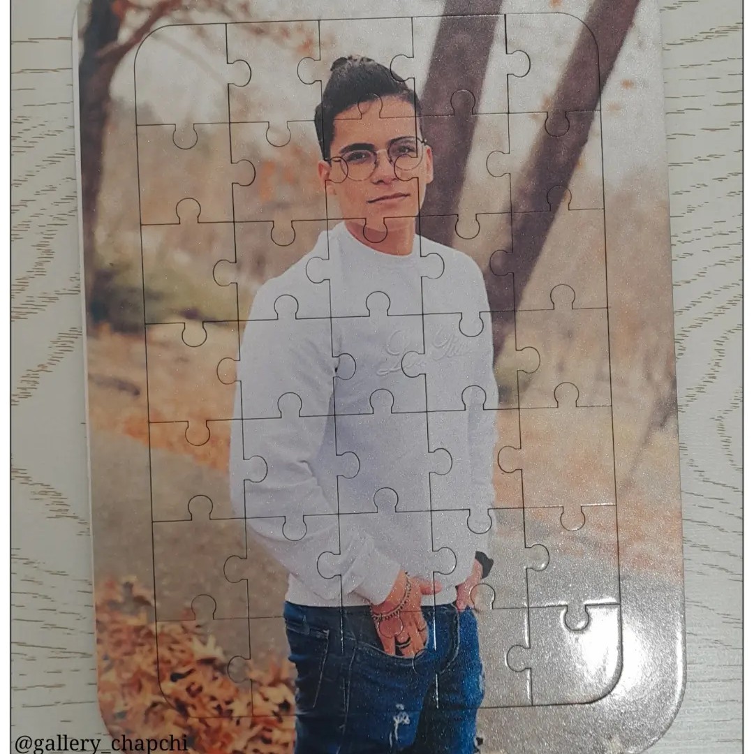 چاپ عکس بر روی پازل اکلیلی