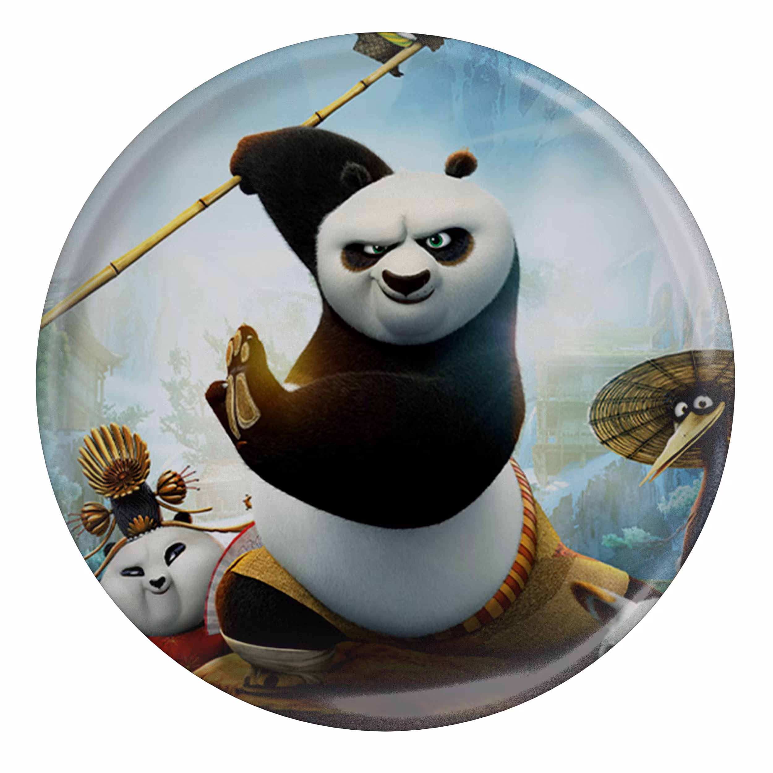 پیکسل طرح پاندا کونگ فو کار مدل S11734