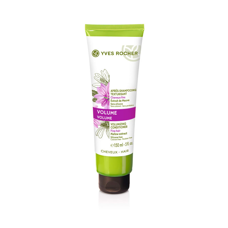 نرم کننده موهای کم حجم YvesRocher مدل Volumizing Conditioner حجم 150 میلی لیتری