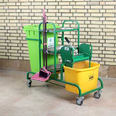 ست سطل و زمین شوی آذین صنعت مدل 2000