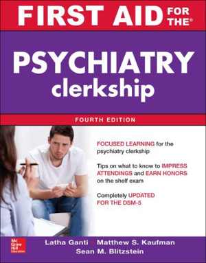 [AZW3] دانلود کتاب First Aid For The Psychiatry Clerkship, 4th ed, 2016