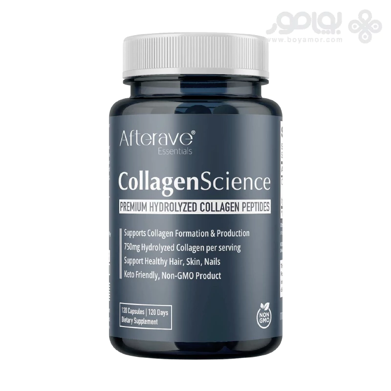 کپسول مکمل کلاژن ساینس افتر ایو بسته 120 عددی