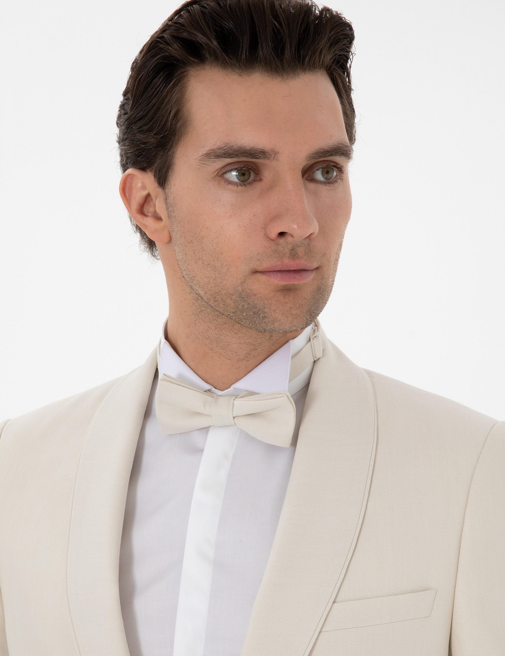 کت و شلوار مردانه بژ کاشارل