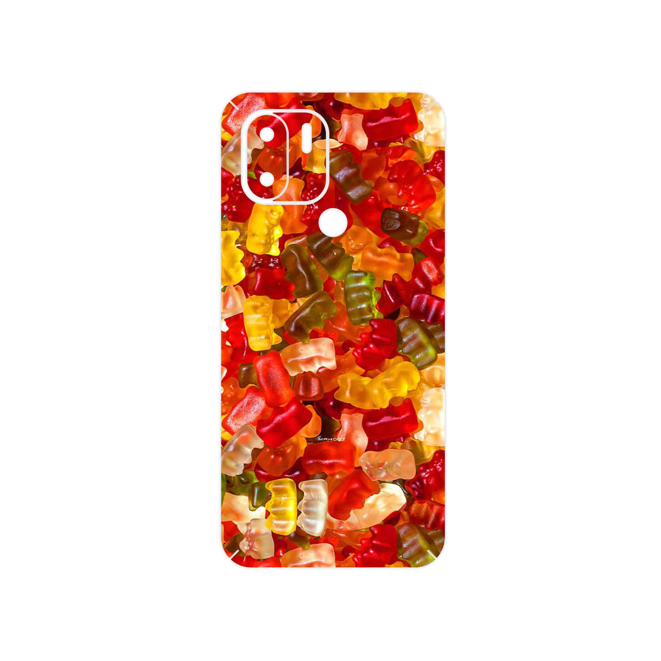 برچسب پوششی ماهوت مدل Gummi candy 1 مناسب برای گوشی موبایل شیائومی Redmi A1 Plus