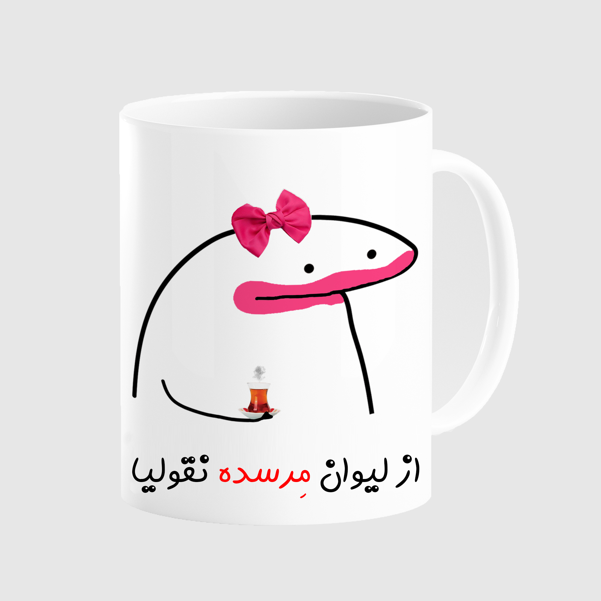 ماگ مدل لیوان شخصی مرسده کد 0050