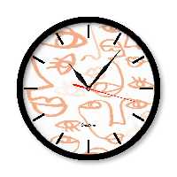 ساعت‌های دیواری راویتا طرح صورت 2253