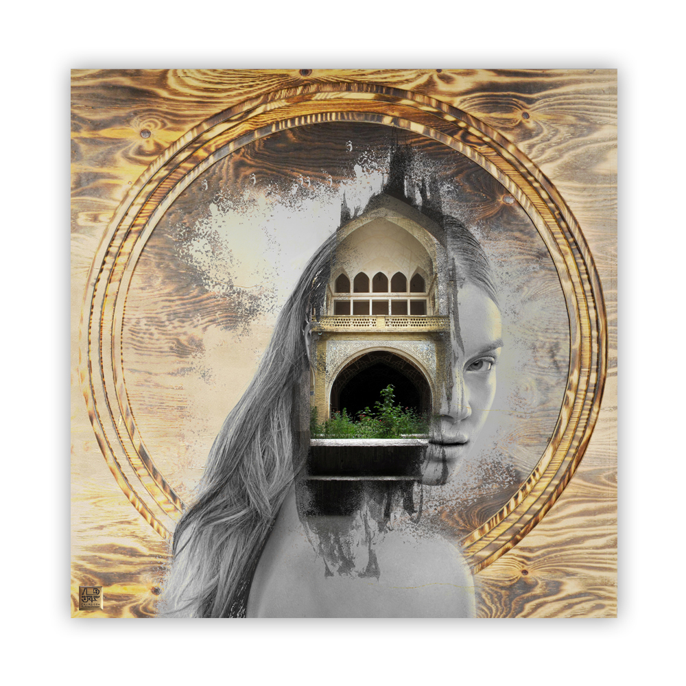 تابلو بوم چارگوش مدل 5581