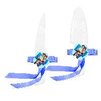 ست کارد و کفگیر سرو کیک مدل بچه رئیس