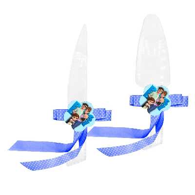 ست کارد و کفگیر سرو کیک مدل بچه رئیس