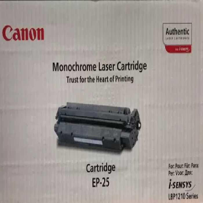 کارتریج تونر مشکی طرح اصلی Canon مدل EP-25
